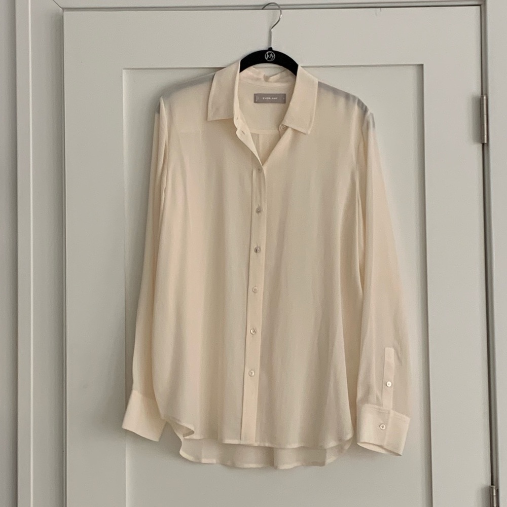 The Relaxed Silk Shirt from Everlane
